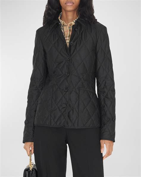 burberry archive scarf print diamond quilted coat|burberry fernleigh diamond quilted jacket.